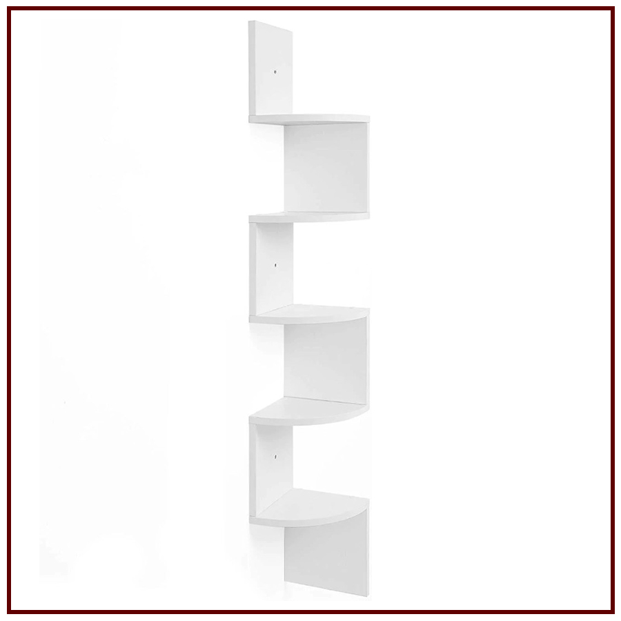 kệ gỗ trang trí phòng khách