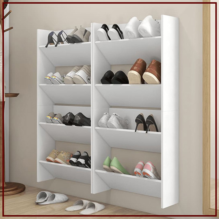 giá gỗ công nghiệp đựng giày dép