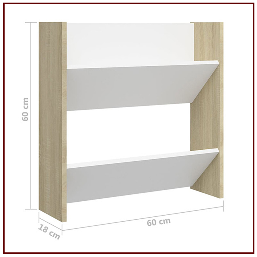 giá gỗ công nghiệp treo tường đựng giày dép giá rẻ