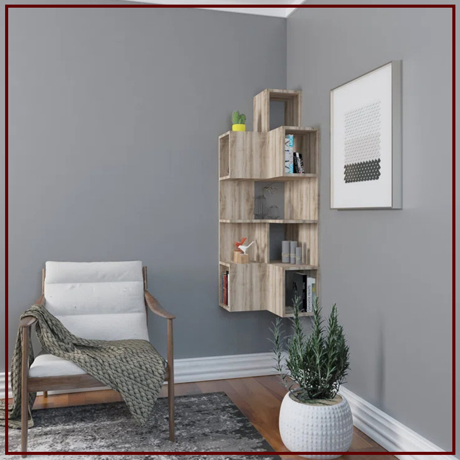 kệ gỗ công nghiệp đẹp