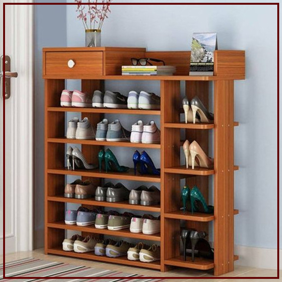 kệ gỗ công nghiệp đựng giày dép
