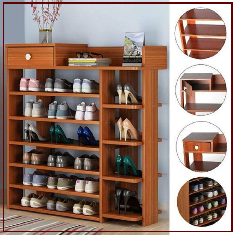 kệ gỗ công nghiệp đựng giày dép Gia đình