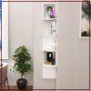 kệ góc tường gỗ công nghiệp