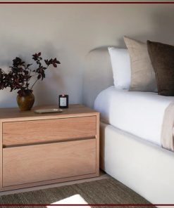 tab đầu giường gỗ