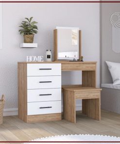 bàn trang điểm gỗ công nghiệp