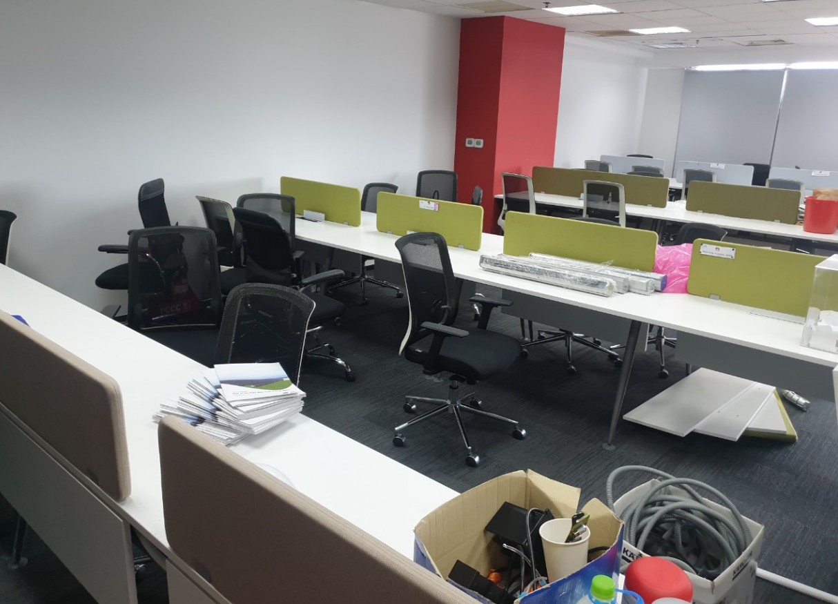 Tháo dỡ lắp đặp nội thất văn phòng tại Đà Nẵng