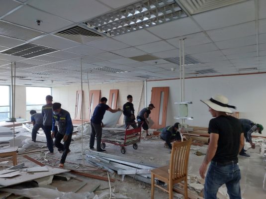 Tháo dỡ văn phòng trọn gói