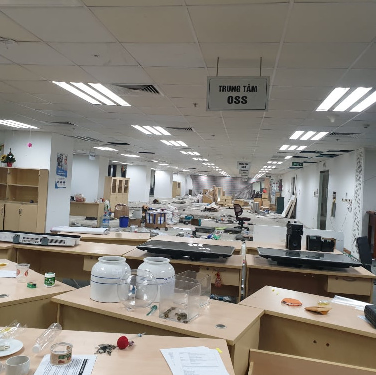 Tháo dỡ văn phòng