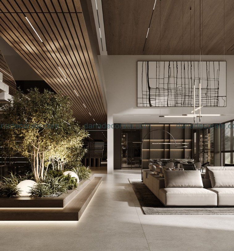 Thiết kế thi công nội thất villa cao cấp theo phong cách kiến trúc hiện đại sang trọng