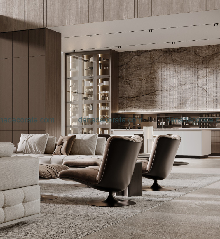 Thiết kế thi công nội thất villa cao cấp theo phong cách kiến trúc hiện đại sang trọng