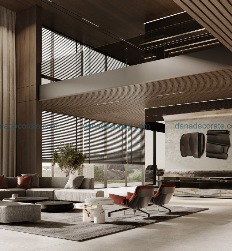 Thiết kế thi công nội thất villa cao cấp theo phong cách kiến trúc hiện đại sang trọng