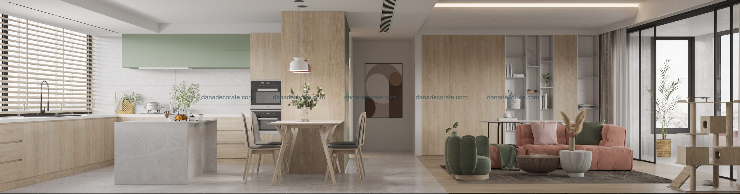 Thiết kế thi công căn hộ chung cư trọn gói uy tín chuyên nghiệp tại Đà Nẵng