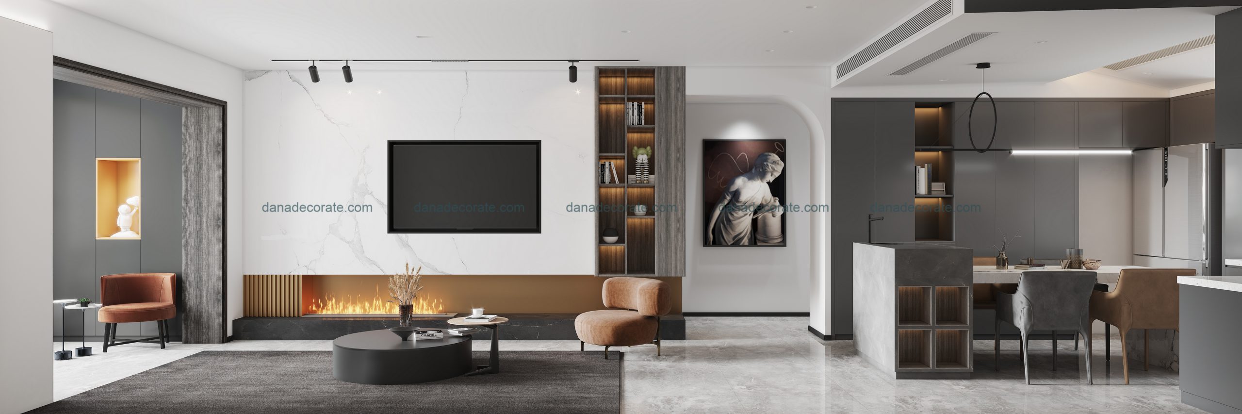 Thiết kế thi công căn hộ chung cư trọn gói uy tín chuyên nghiệp tại Đà Nẵng