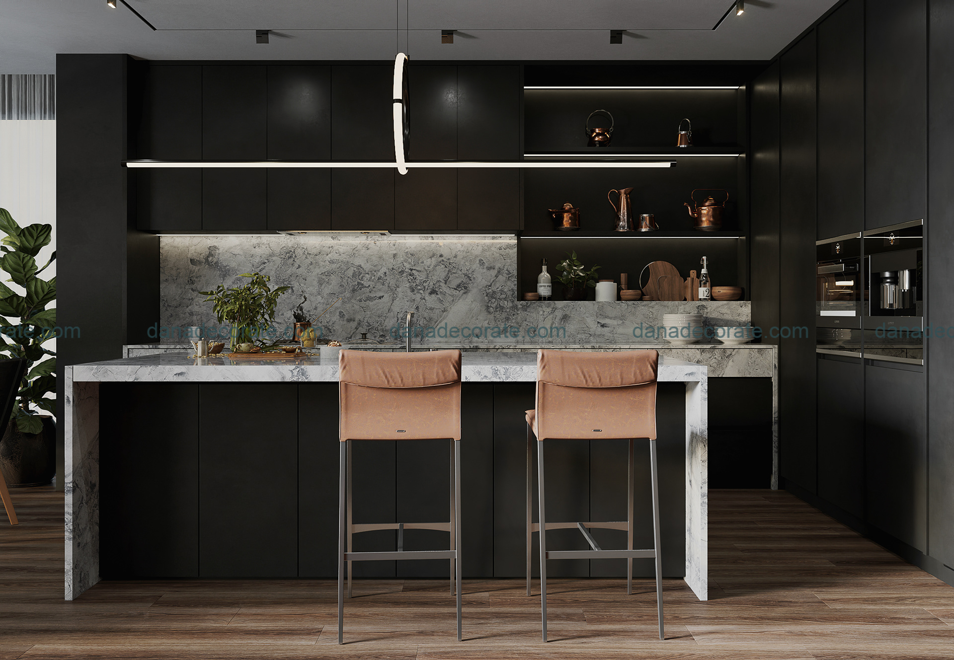 Thiết kế thi công nội thất căn hộ trọn gói theo phong cách kiến trúc nội thất hiện đại tại Đà Nẵng