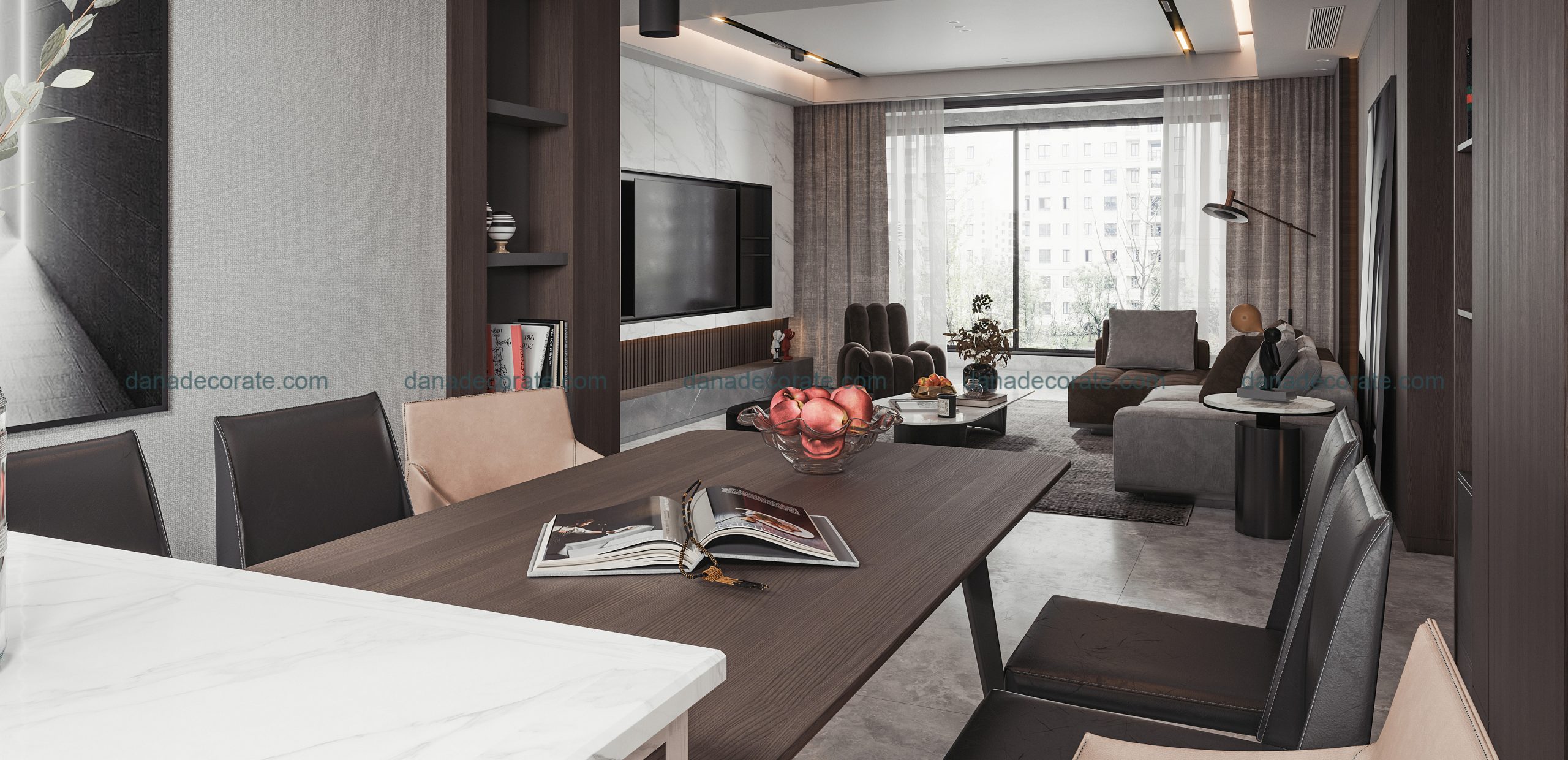 Thiết kế thi công nội thất chung cư trọn gói tại Đà Nẵng