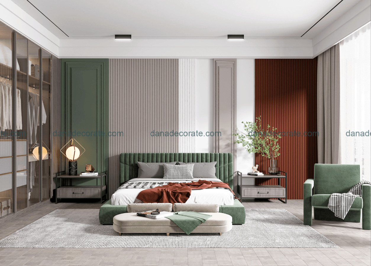Thiết kế thi công nội thất phòng ngủ trọn gói theo yêu cầu tại Đà Nẵng