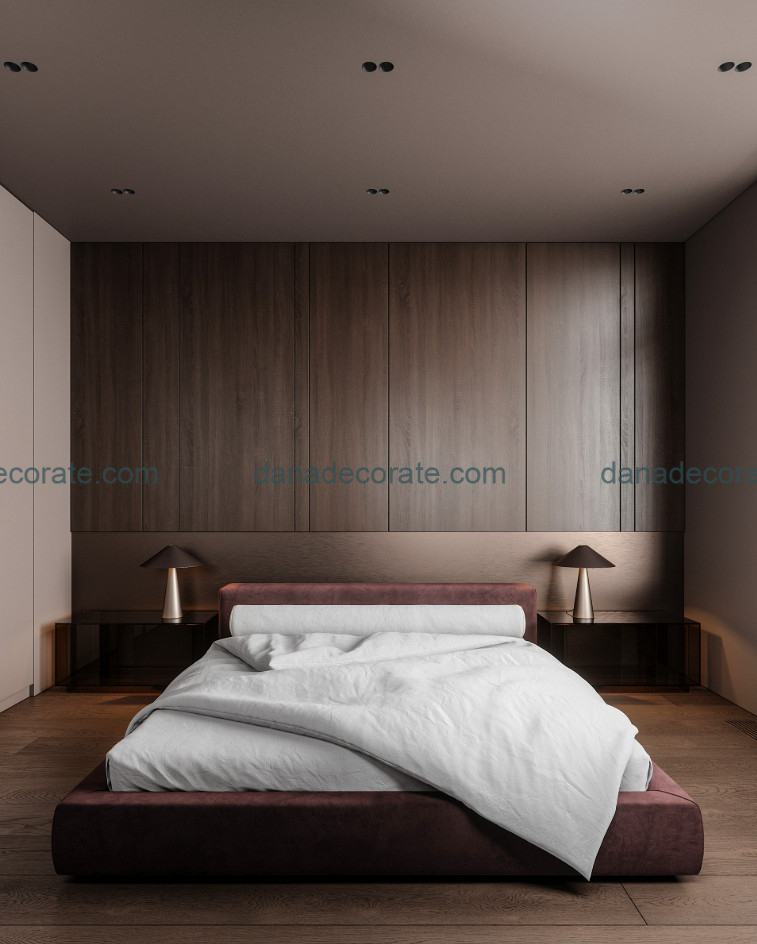 Thiết kế thi công nội thất phòng ngủ motel hiện đại sang trọng tại Đà Nẵng