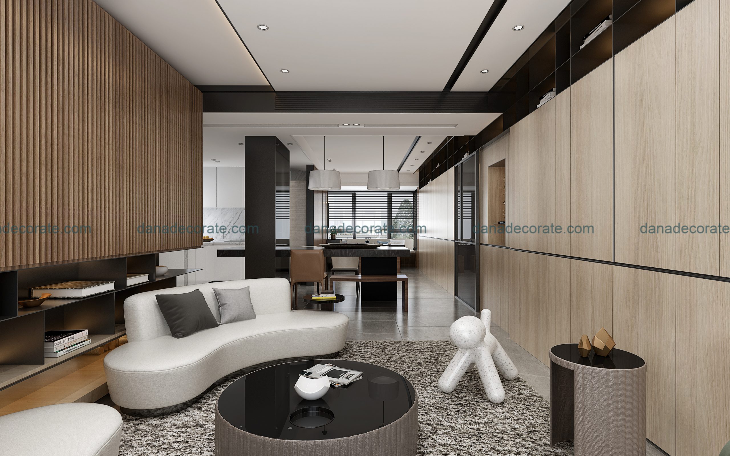Thiết kế thi công nội thất trọn gói căn studio hiện đại sang trọng tại Đà Nẵng
