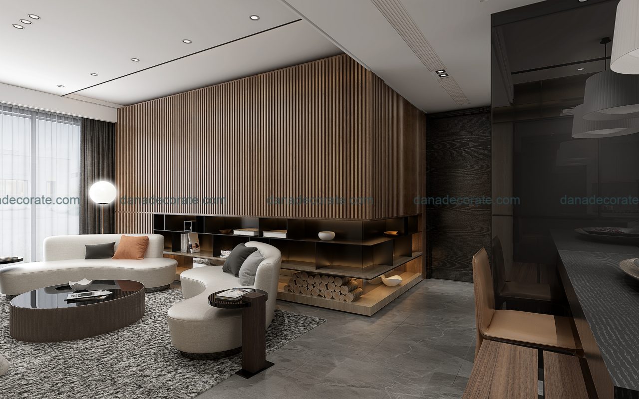 Thiết kế thi công nội thất trọn gói căn studio hiện đại sang trọng tại Đà Nẵng
