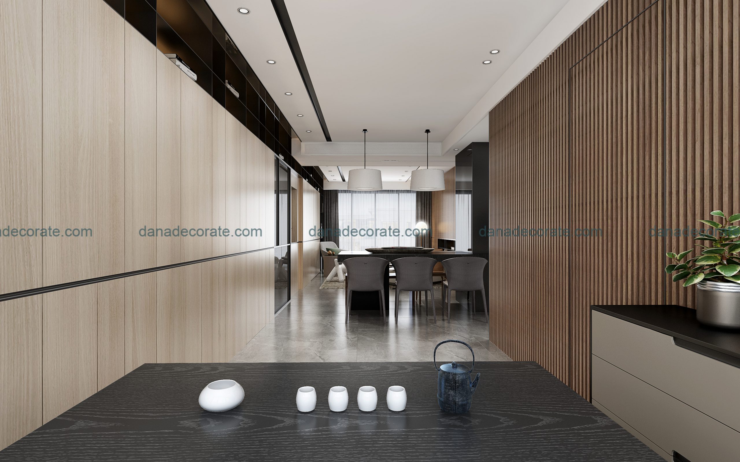 Thiết kế thi công nội thất trọn gói căn studio hiện đại sang trọng tại Đà Nẵng