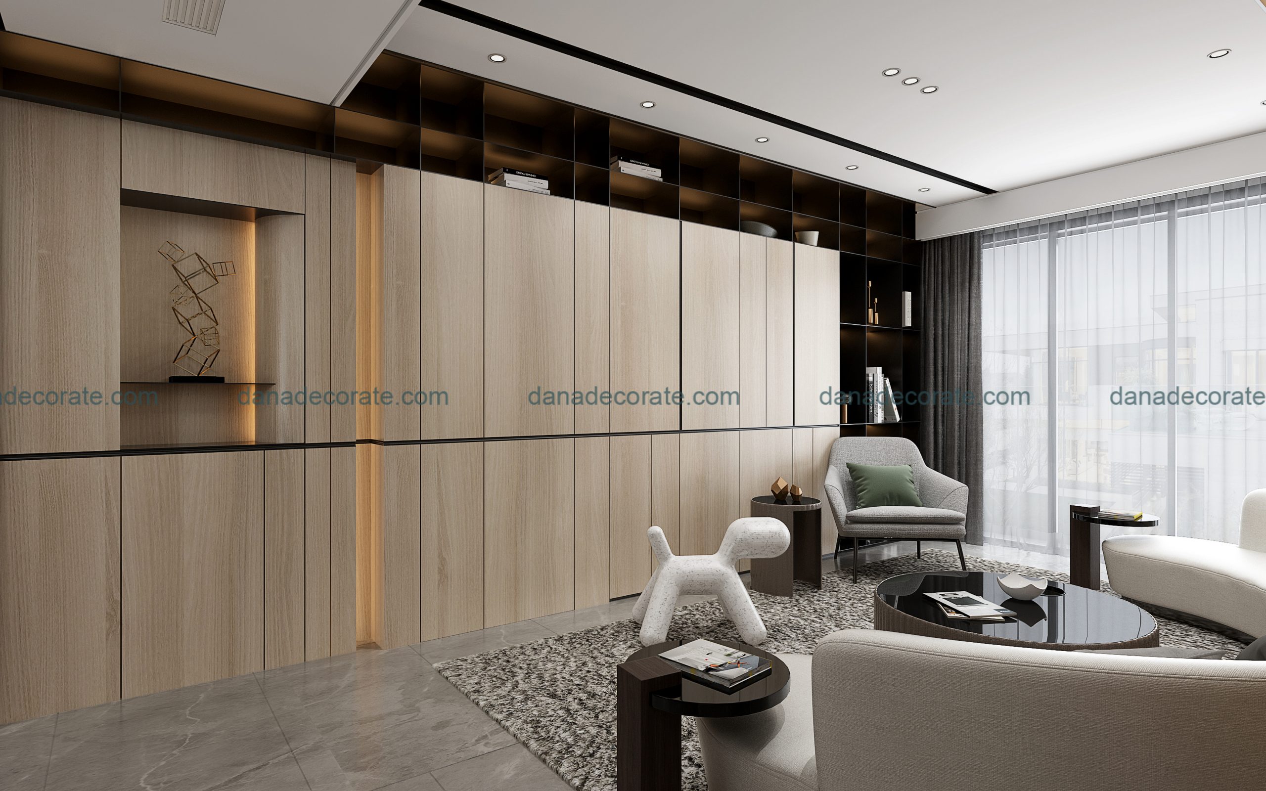 Thiết kế thi công nội thất trọn gói căn studio hiện đại sang trọng tại Đà Nẵng