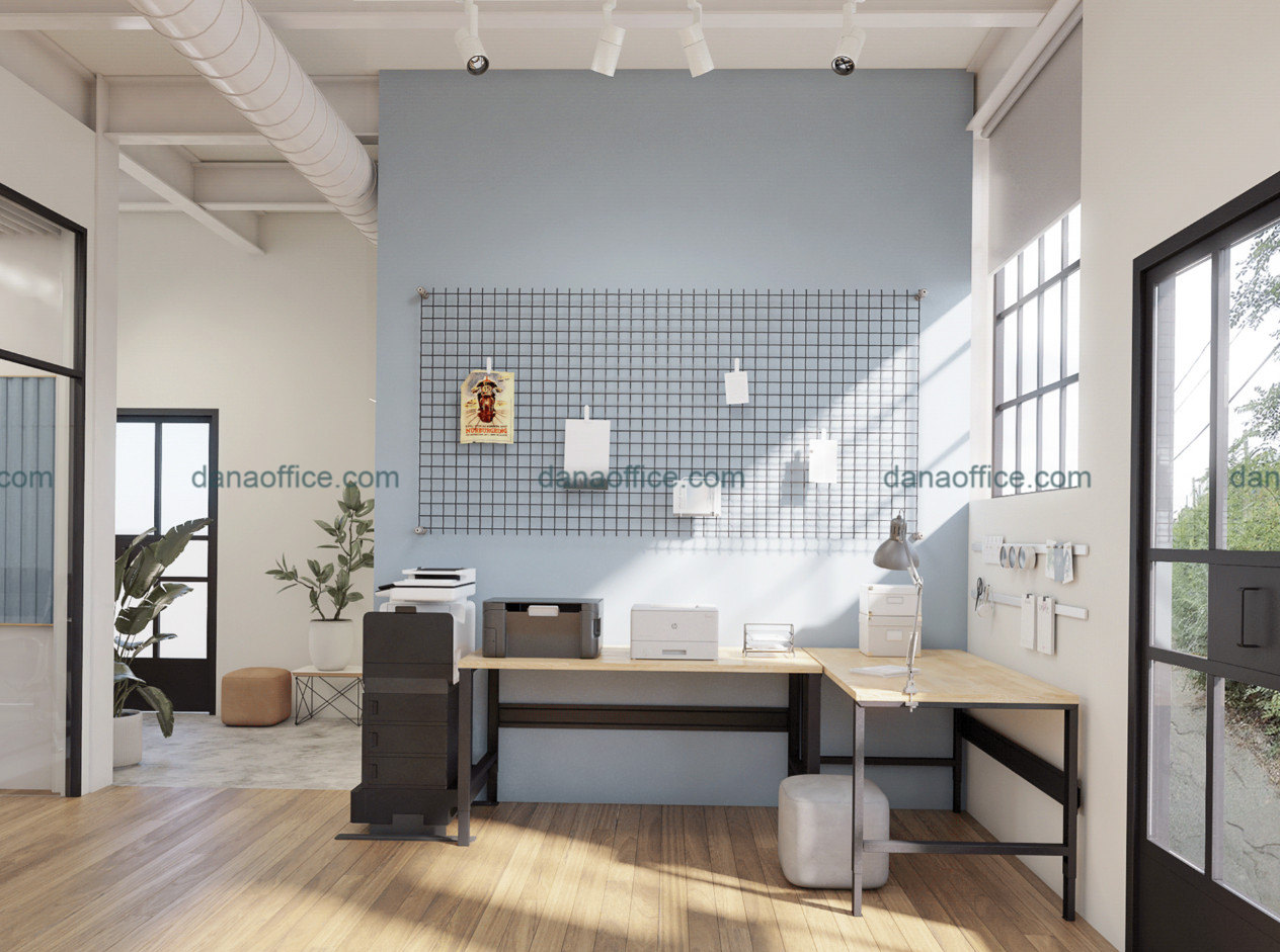 Thiết kế thi công nội thất văn phòng làm việc.