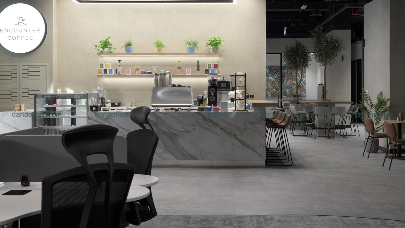 Ý tưởng thiết kế văn phòng.