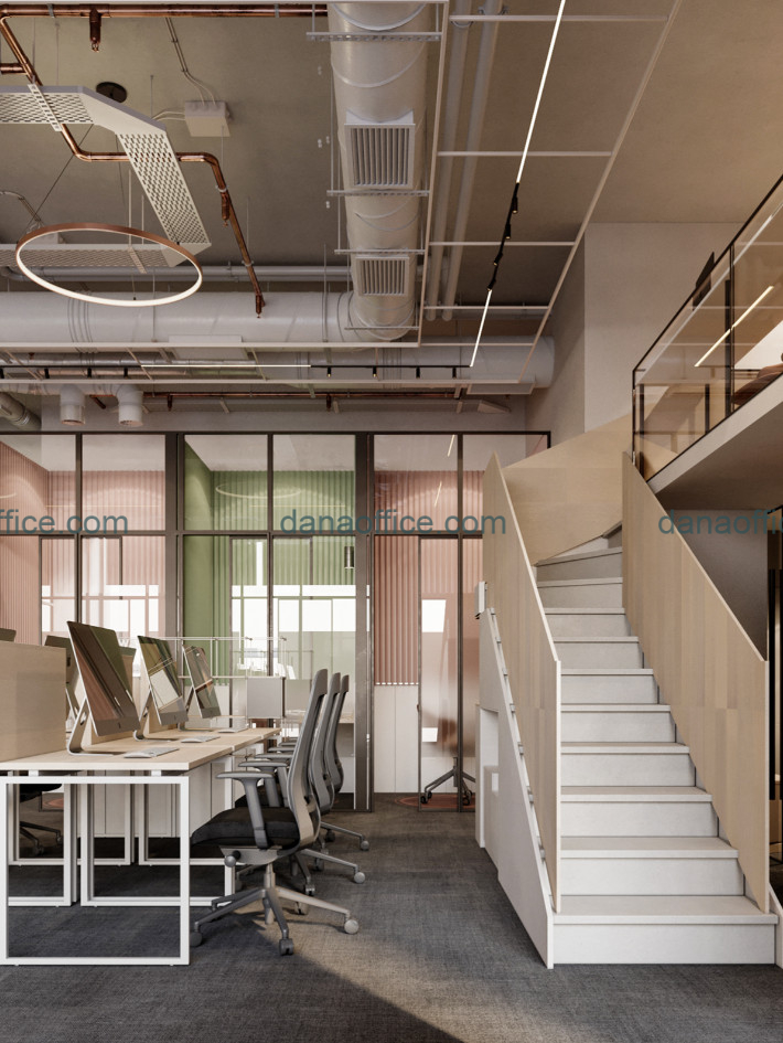 Thiết kế thi công tòa nhà văn phòng sang trọng.