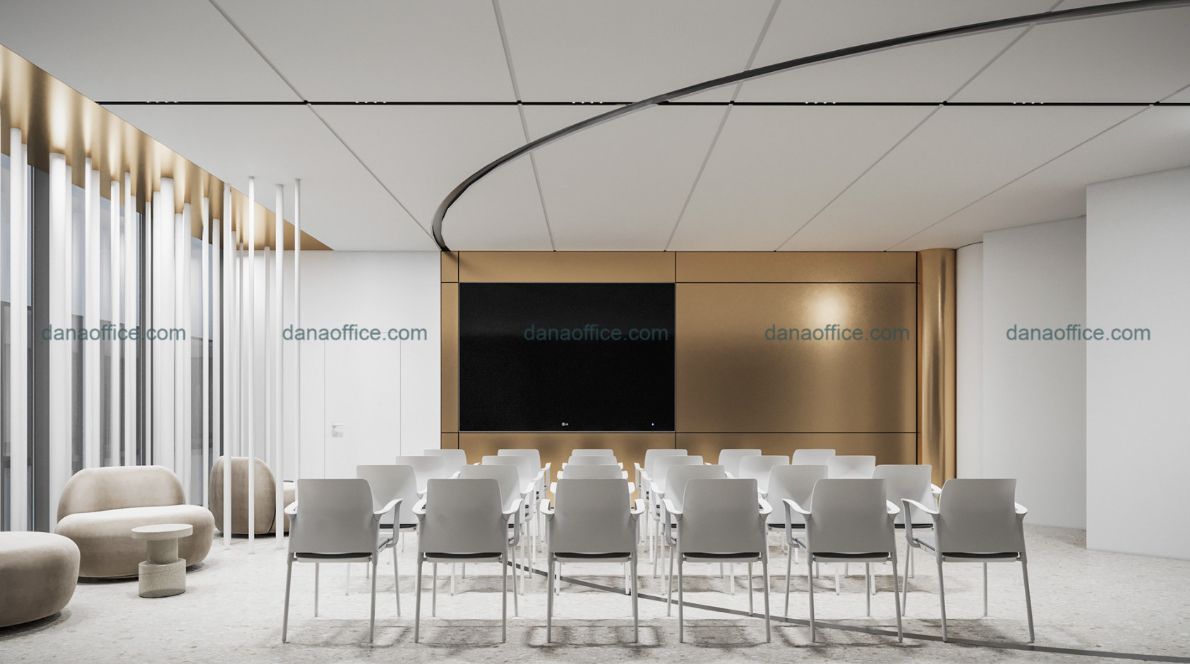 Đơn vị thiết kế văn phòng 2 tầng uy tín.