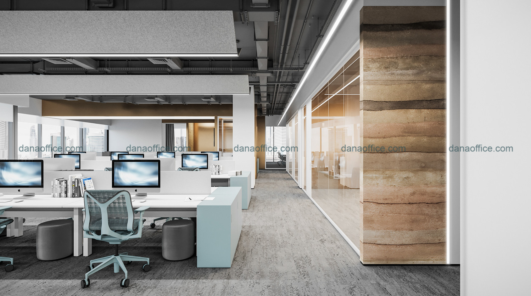 Đơn vị thiết kế văn phòng 2 tầng chuyên nghiệp tại Đà Nẵng.