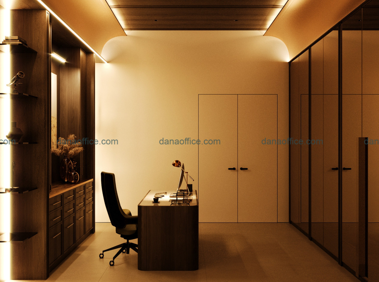 Chi phí thiết kế văn phòng giám đốc.