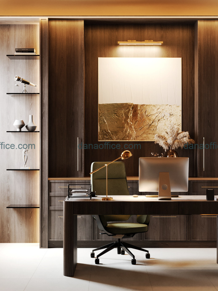Mẫu thiết kế văn phòng giám đốc sang trọng.