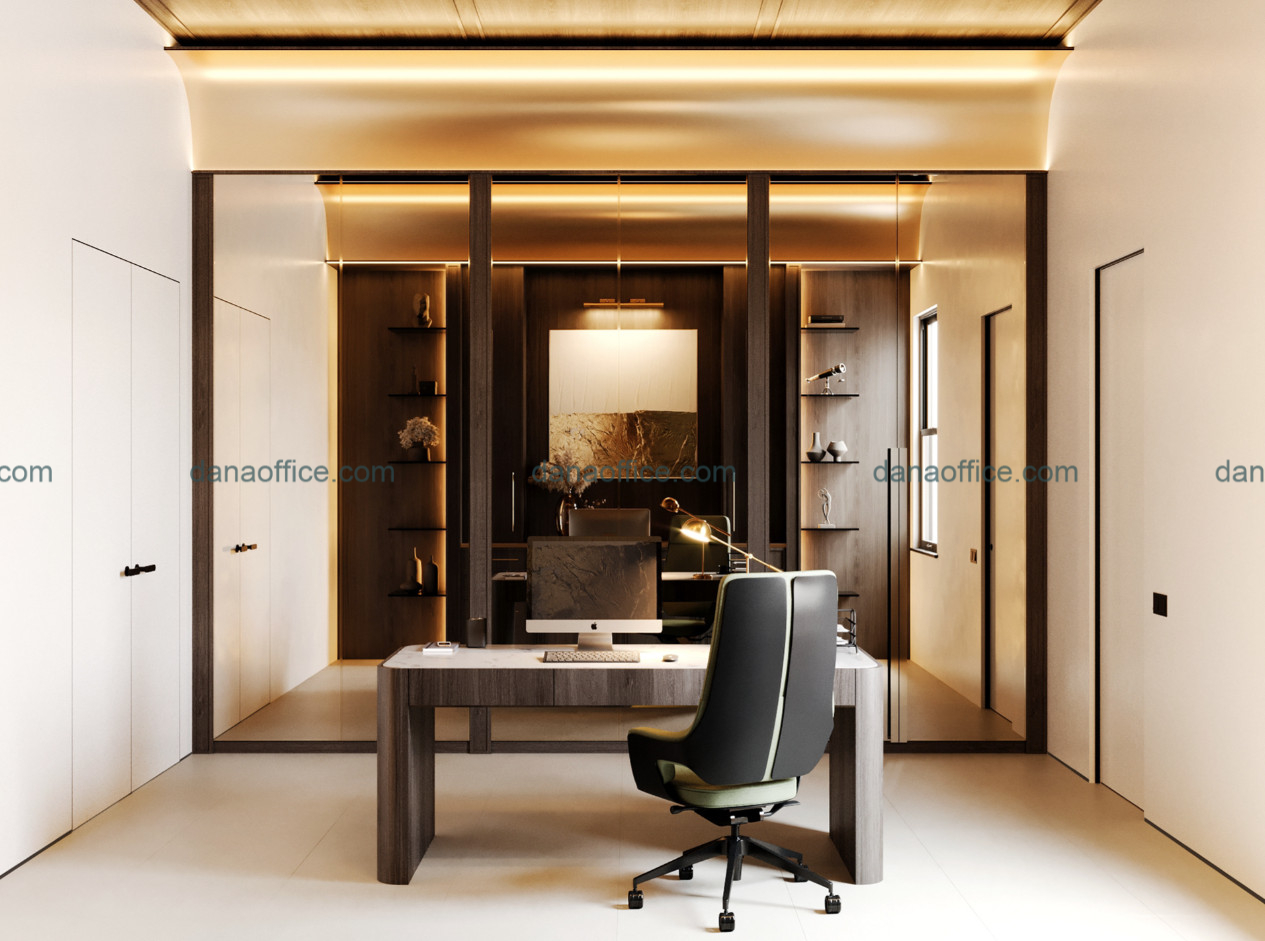 Các mẫu thiết kế văn phòng giám đốc năm 2025.